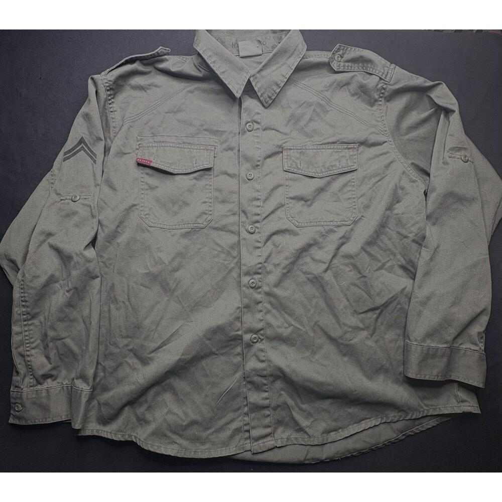 Rothco Ultra Force XL Men’s Jacket Dark Green Military BDU Button Up Olive